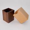 Многоразовый деревянный ящик для хранения большой вместимости, подставка для ручек, чашка, прочный деревянный держатель для карандашей, друг