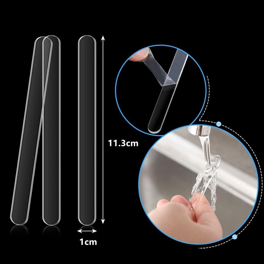 50PCS Flat Stick Popsicle Sticks Rounded End Craft Sticks New Candy Sticks Party Supplies