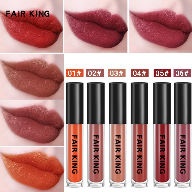 FAIR KING Макияж губ, антипригарная чашка, помада, блеск для губ, стойкая увлажняющая косметическая помада, блеск для губ, матовая глазурь для губ, водостойкая