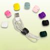 30pcsCable Holder Clip Data Cable Organizer Storage Buckle Travel Data Cable Hub Headphone Charging Cable Winding Storage Buckle