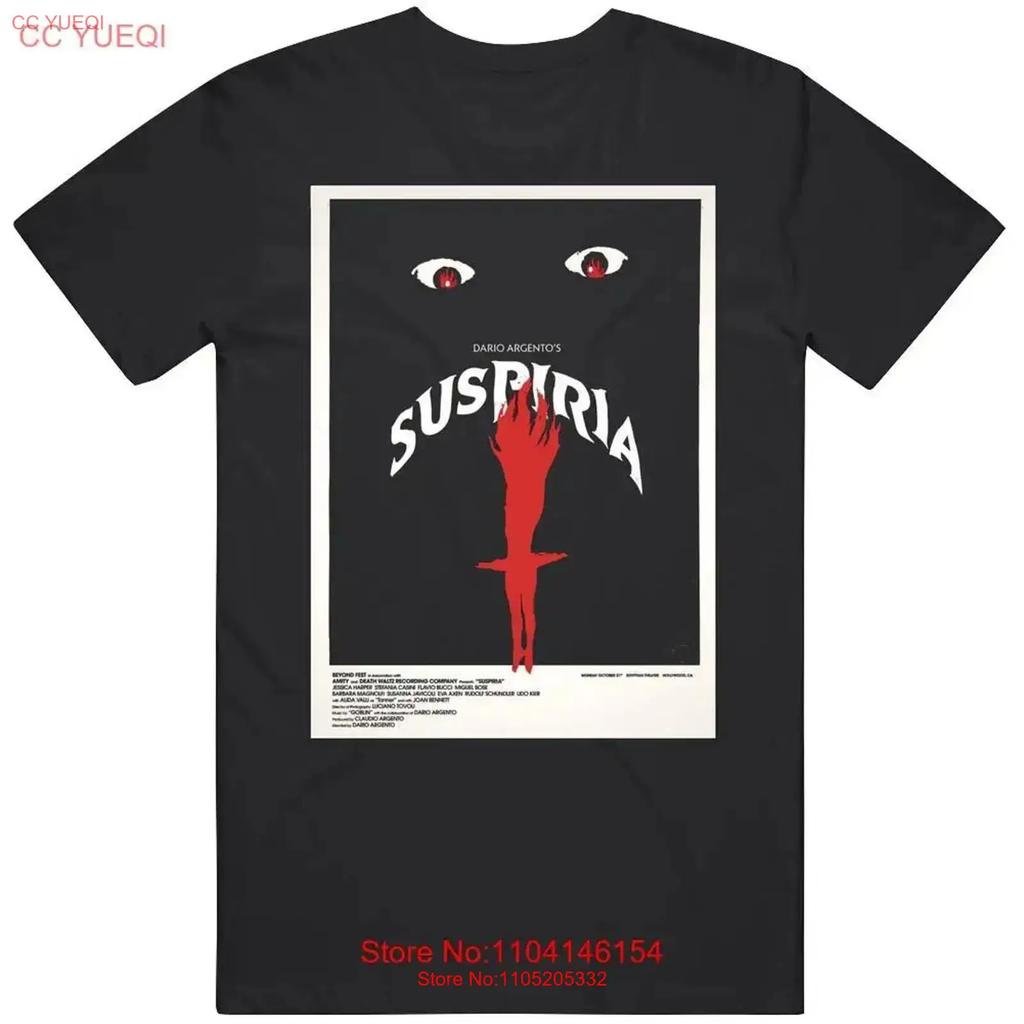 Suspiria 1977 Retro Horror Movie Classic Fan V2 T Shirt Vintage Slightly Top For Everyday Wear Soft Stylish Fashion