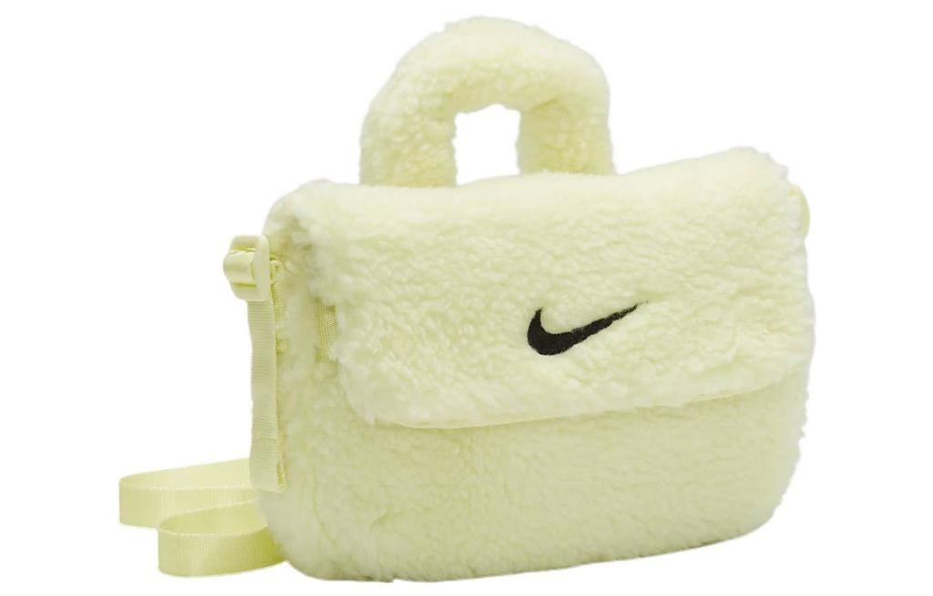 Nike Тканевая Портативная Сумка Через Плечо Повседневная Женская Ярко-Зеленая FB3039-331
