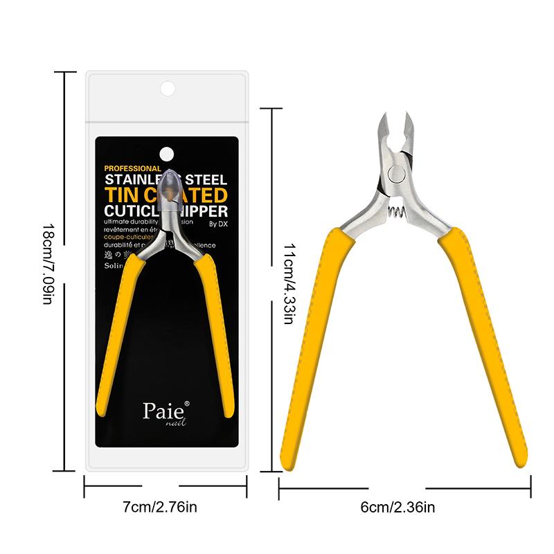 Красочные ножницы для локтевого отростка ногтя, средство для удаления вросшей омертвевшей кожи, кусачки для дизайна ногтей, кусачки для кутикулы, кусачки для стрижки кромок, маникюрные плоскогубцы, инструмент
