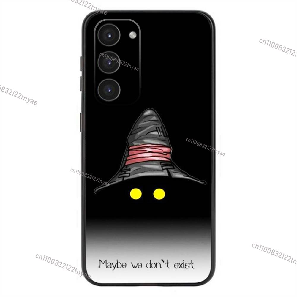 M-Moogle Final Fantasy Vivi Phone Case For Samsung Galaxy A20,21s,22,31,32,52,53,72,73,80,91 Soft Liquid Silicone Black Cover