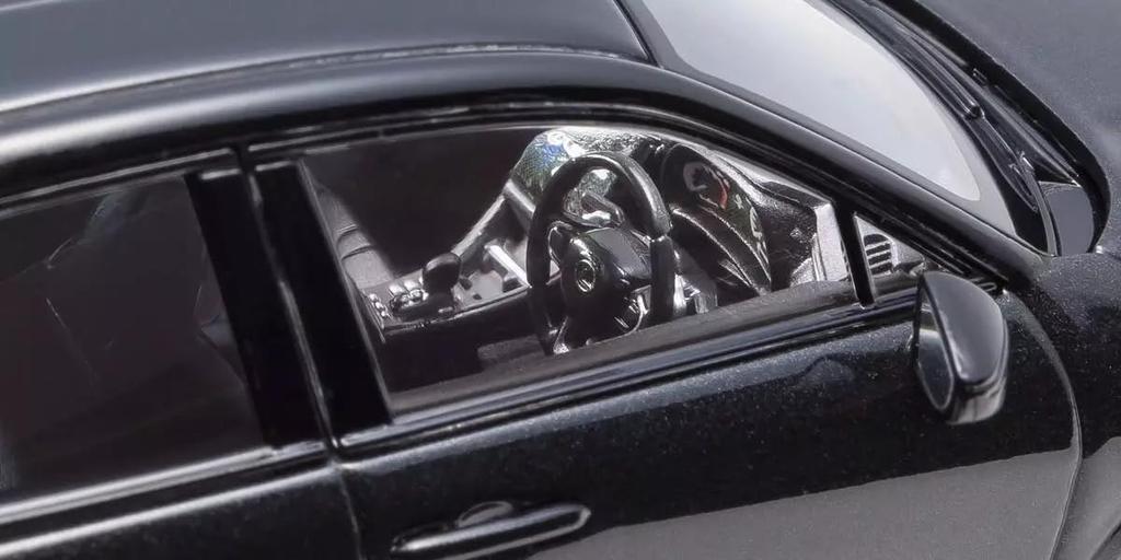 Kyosho Оригинальный Масштаб LEXUS LBX MORIZO RR Черный Стеклянная Поверхность Готовый Продукт KS03931GBK 1/43 (Графитовые чешуйки)