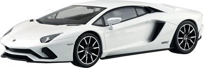 Aoshima Bunka Kyozai Масштаб 1/32 Rakupla Snap Kit № 07-PW Lamborghini Aventador S Жемчужно-белый Пластиковая модель с предварительной окраской (Автомобиль)