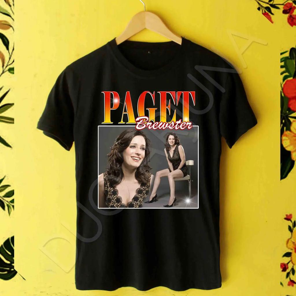 Paget Brewster 90s Retro Hip Hop T shirt Criminal Minds Vintage Birthday Casual vintage Washed homme Soft Slightly Comfortable