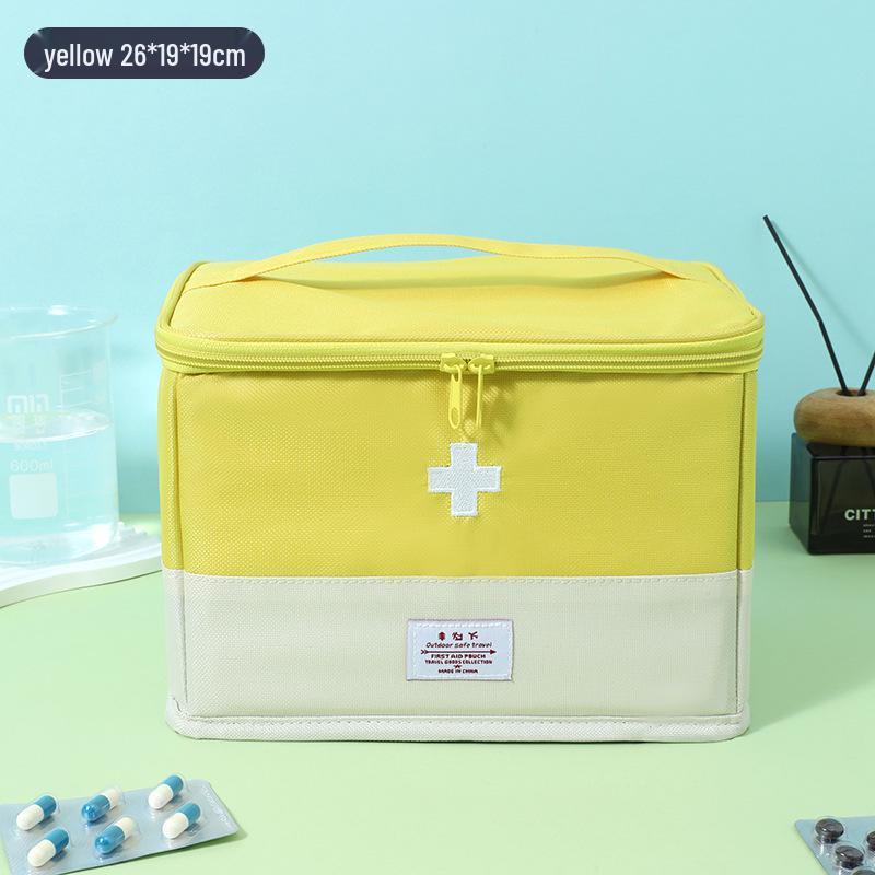Корейская дорожная портативная сумка для хранения лекарств и предметов первой необходимости