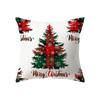 Рождественская тема Рождественские украшения с принтом наволочка для дома, гостиной, украшения дивана, подушка, наволочка