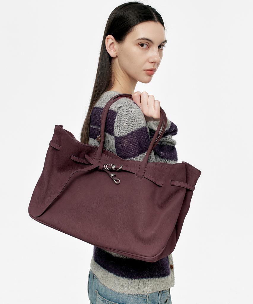 Margesherwood Grandma Used Bag Large_Wine Nubuck