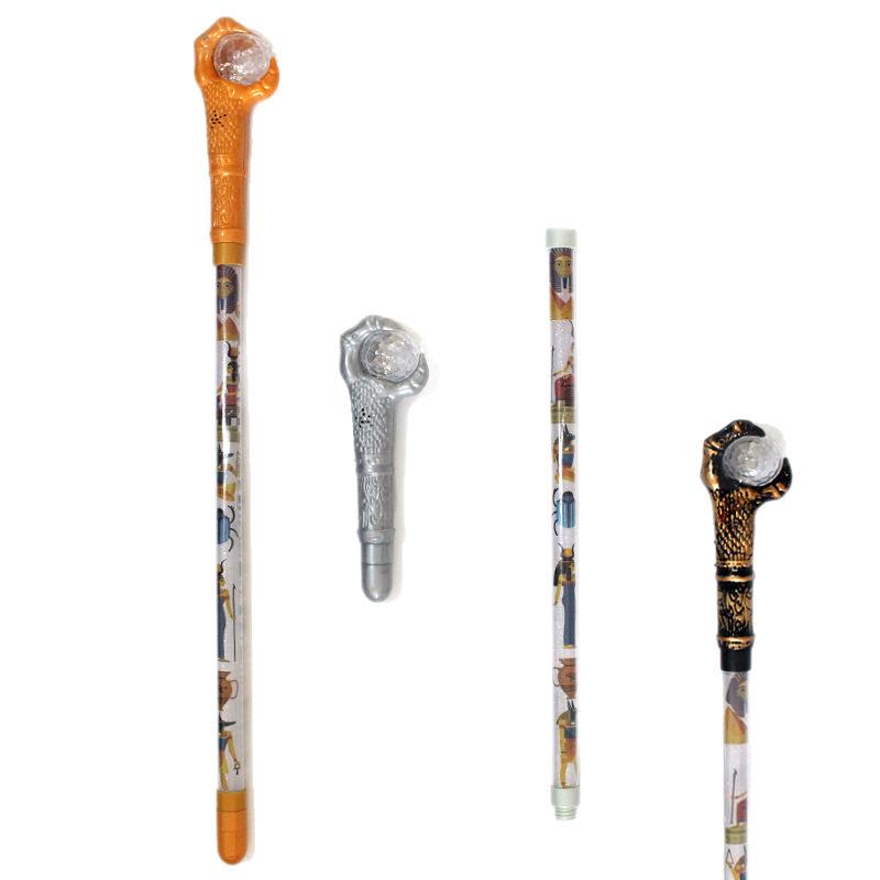 Glow-in-the-Dark Halloween Demon King Scepter Cane Wand