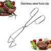 Japanese Style Stainless Steel Food Tongs Heat Resistant Anti-Rust Easy To Handle Perfect for Grilling Cooking Serving