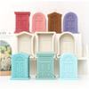 New Window Candle Silicone Mold European Style Church Windows Scented Candle DIY Making Retro Doors Plaster Resin Home Crafts