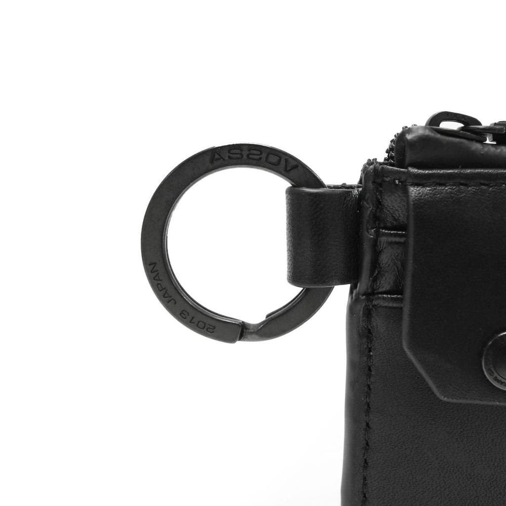 Чехол для монет HABIT SHOULDER SERIES ВОДОНЕПРОНИЦАЕМЫЙ JES LEATHER COIN CASE Чехол для монет CHOCO Chocolate [Assobu]