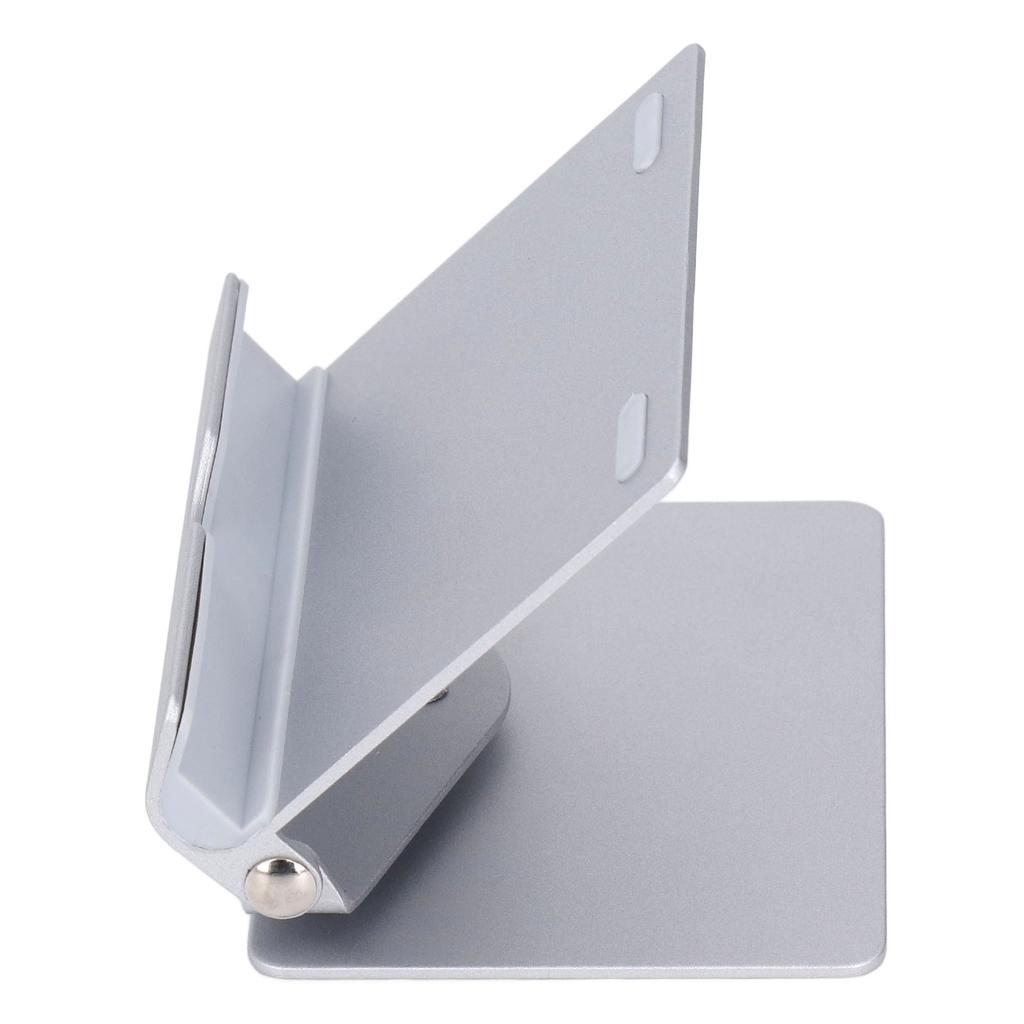 Подставка для сотового телефона, серебристая, маленькая, портативная, вращающаяся на 360 градусов, регулируемая, складная, из алюминиевого сплава, для сотового телефона