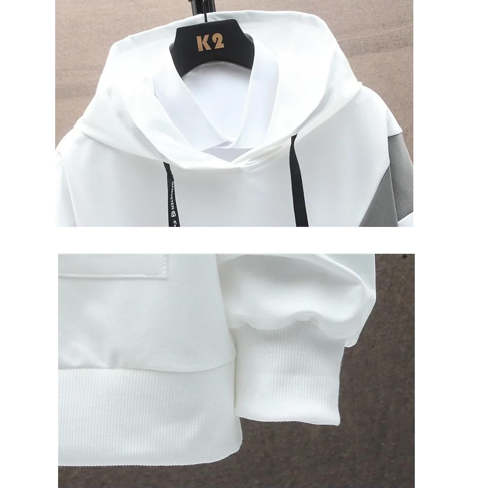 GUTHONG Sweatshirt and Hoodie Long Tracksuit for Men and Casual Training Running Size L Set, Sleeve, Fall/Winter Wear, Loungewear, Women, Wear, Wear,