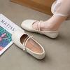 Gentle Evening Shoes Flat Single Shoes Women's Summer 2025 New Comfortable Not Tired Feet Mary Jane Soft-soled Beanie Shoes