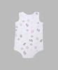 agnes Baby Cotton Sleeveless Year White b. Bodysuit, 2-Pack, 70-80cm (1 Old),