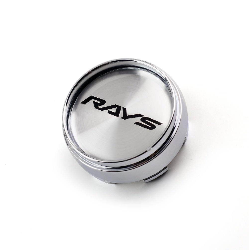 4pcs 66mm Silver Car Wheel Center Hub Caps Rays Emblem For Rays Volk Racing Wheel