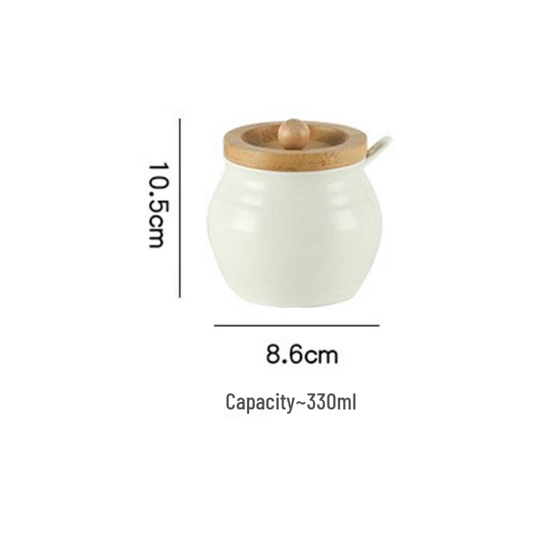 Qianxing Japanese Style Ceramic Seasoning & Storage Jar