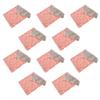 5/10 Pcs Double-layer Absorbent Microfiber Kitchen Dish Cloth Non-stick Oil Household Cleaning Wiping Towel Kitchen Tool