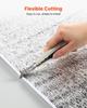 Reflective Insulation Roll, EPE Foam Core Radiant Barrier, 3mm 76.2m x 1.22 m, Aluminum Foil White PE Film Heat Reflective Shield, Thermal Insulation