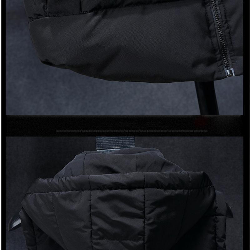 Зимний хлопковый жилет, мужская куртка, тренд, теплая, утолщенная, большого размера, мужские плечи, модные жилеты с капюшоном