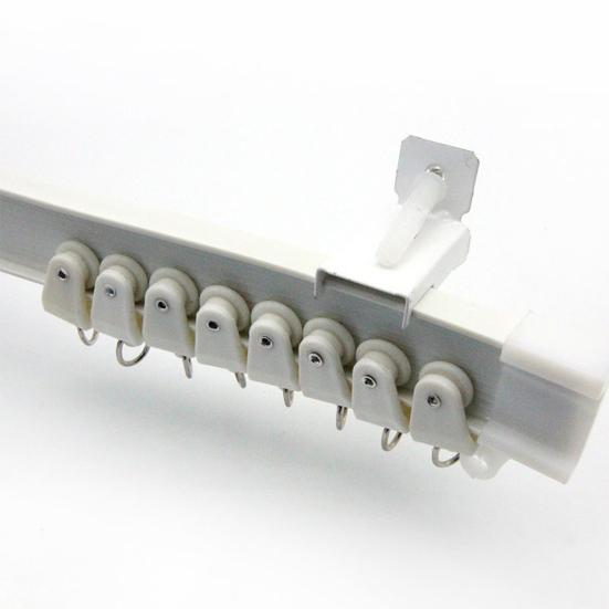 1 комплект аксессуаров для карниза для штор, карниз для потолочных штор, гибкая, плавная, раздвижная перегородка для комнаты