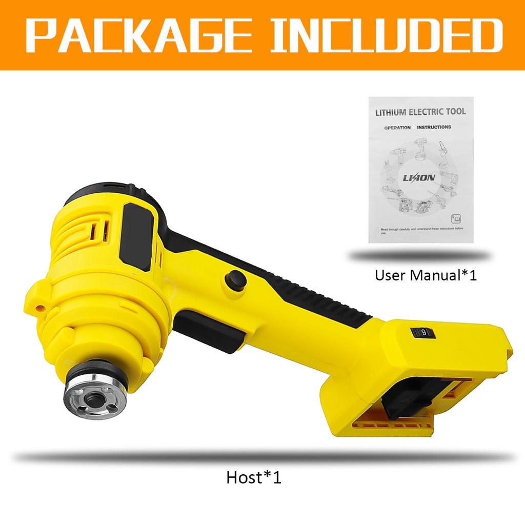 Электрическая мини-угловая шлифовальная машина 88VF, 10000 об/мин, 1580 Вт, литий-ионный аккумулятор с регулируемой скоростью, режущий электроинструмент для аккумулятора 18 В