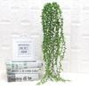Simulation Plant Bundle Lover Tears Wall Hanging Rattan, Plant Wall Matching Material Window Decoration
