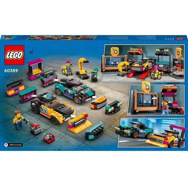 LEGO City 60389 Мастерская по тюнингу автомобилей