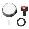 60mm Large Round LED Illuminated Push Button with Microswitch for Arcade Game Machine