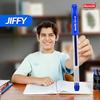 REYNOLDS JIFFY Гелевая ручка Сумка Упаковка 2 x 5 Ручек Синий 0,5 мм Тонкое письмо для Офиса, Школы и Дома