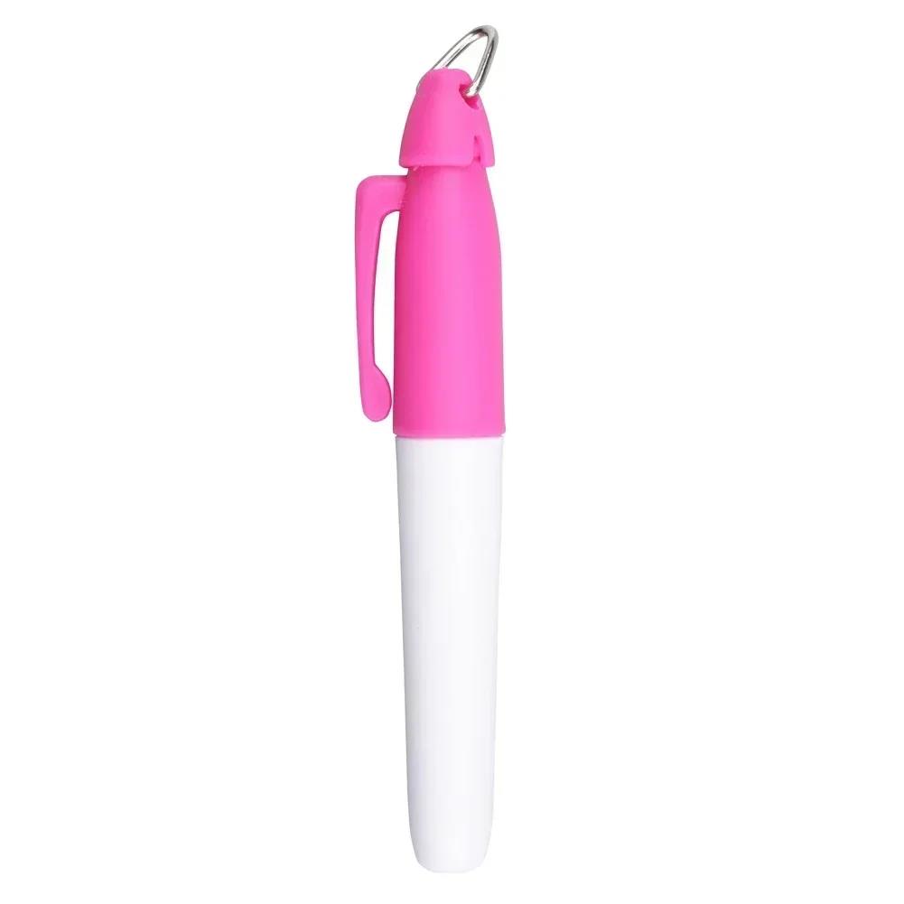 Golf Ball Liner Marker Pen Oily Ink Waterproof With Hang-Hook Drawing Alignment Marks Outdoor Sports Tools Professional Portable 5