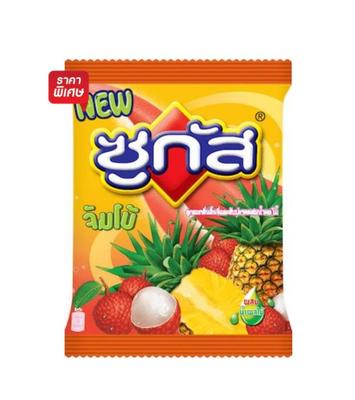 Фруктовая карамель Sugus – Вкус личи и ананаса 45г