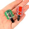 2pcs Mini Small Portable Radish Head Screw Driver Transparent Handle Repair Hand Tools Precision Car Repair Screwdriver Kit Set