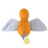 SunLemon Fluffy's Rainbow Pteranodon Medium Plush Toy, 34x23x23cm, Colorful, Cute, Fluffy, Orange, P-1353