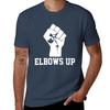 Elbows Up Canada Canadians Patriotic Tshirt Daily Work Short Sleeve Top
