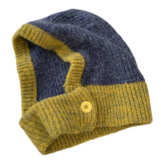 Женская зимняя ветрозащитная теплая вязаная шапка, головной убор, супермягкая износостойкая ультра-толстая теплая шапка-шарф, шапка