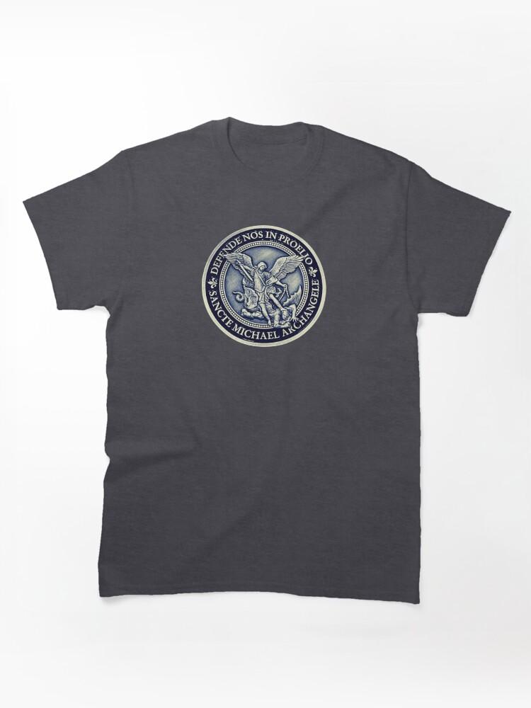 Saint Michael Archangel Medal, St Michael Archangel Classic Unisex T-shirt