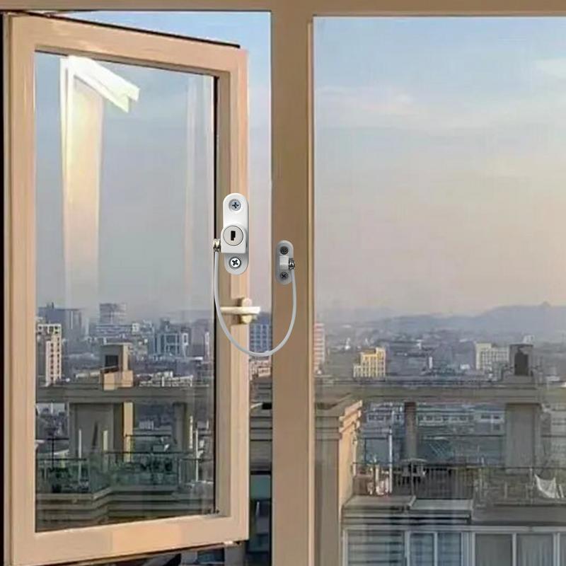 Замки безопасности для окон Ограничитель безопасности для окон Замок безопасности для окон Защита от детей Замок для окон створчатых дверей Безопасность детей