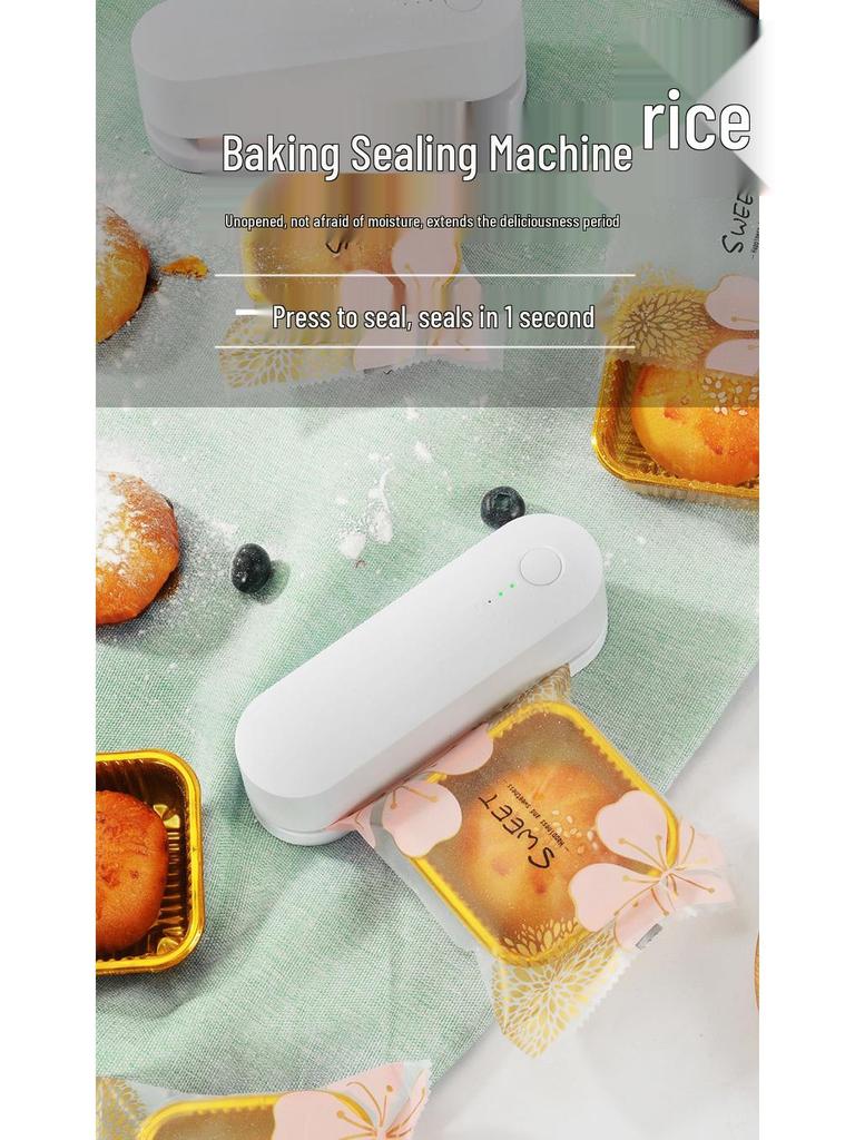 Перезаряжаемый Портативный Мини Запайщик для Упаковки Снеков