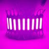 20/lot RGB Flowing Light 12V Highlight Led Module Waterproof IP65 Foldable COB Light Strip Backlight Shop Banner Car Decoration