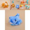 Plush Animal Keychain With Magnetic Color Changing Chameleon For Cute Gift And Decoration
