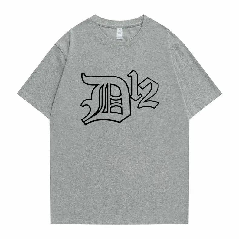 Rapper Eminem Same Style Graphic Print T Shirt Male Pure Cotton Tees Man Loose Tops Men Women Fashion Oversized Hip Hop T-shirts