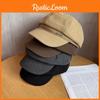 Letter Solid Color A Retro Beret Hat Ladies Polyester Fabric Fashion Accessory