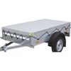 Heavy Duty Tarps Waterproof Anti-UV Tarp Cover Windproof Trailer Tarpaulin Cover
