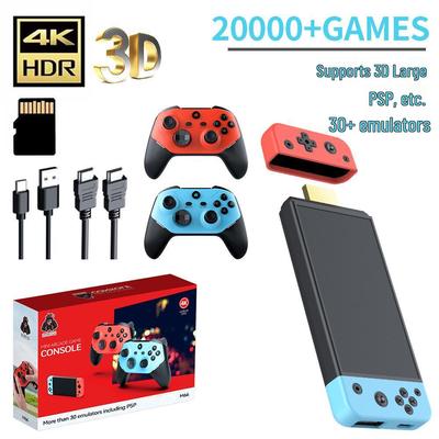 Игровая консоль M66 2025: Играйте в игры PSP, 128 ГБ, 20 000 предустановленных игр