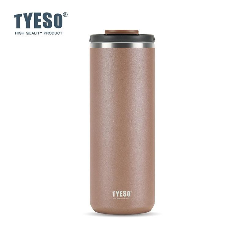 TYESO 600 мл/750 мл Термос из нержавеющей стали Термобутылка Портативная кружка для кофе и молока Дорожный стакан Сохраняет тепло/холод Водные стаканы