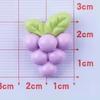 Artificial Resin Flat Back Fruit Design Fridge Magnet for Souvenir and Home Decor